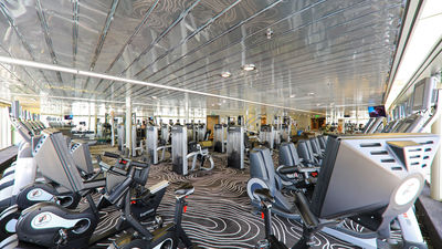 Fitness-Center auf der MS Vasco da Gama