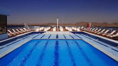 Pool auf der MS Steigenberger Omar El Khayam