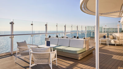 Bar am Heck auf der Mein Schiff Relax