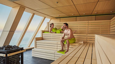 Sauna im Spa & Meer auf der Mein Schiff 1