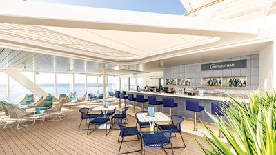 Unverzicht Bar auf der Mein Schiff 2