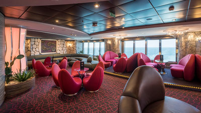The Aft Lounge auf der MSC Splendida
